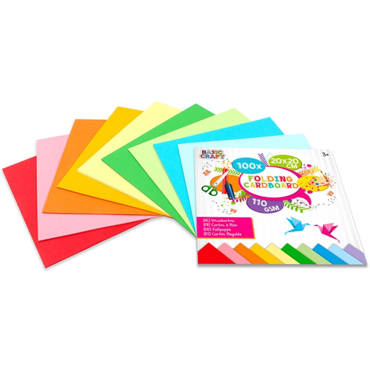 Grafix Folding cardboard 20cm 50-pack