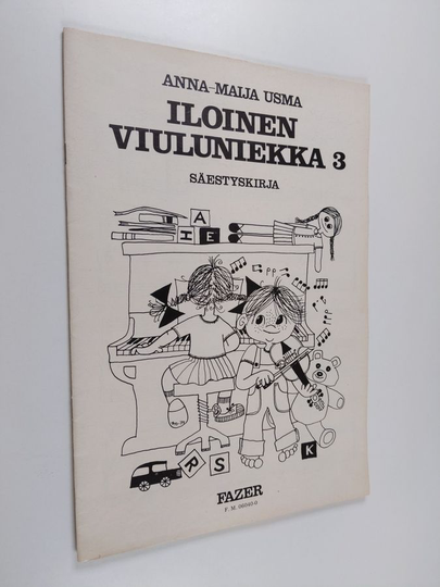 Anna-Maija Usma : Iloinen viuluniekka 3 : säestyskirja