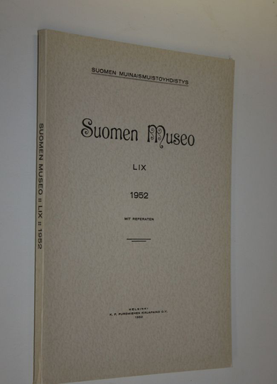 Suomen museo LIX 1952