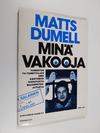 Matts Dumell : Minä vakooja
