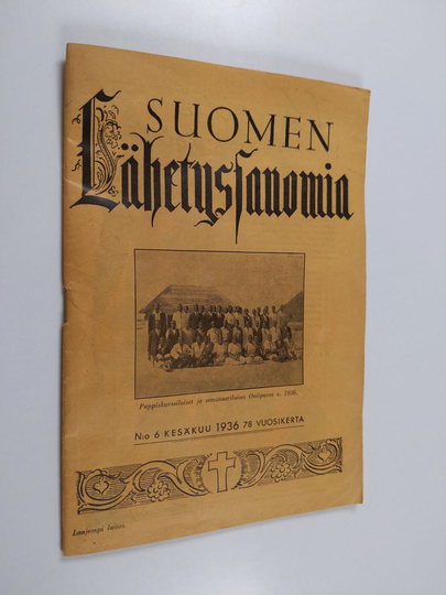 Suomen lähetyssanomia n:o 6/1936