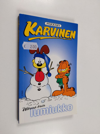 Jim Davis : Karvinen : ulkona kuin lumiukko