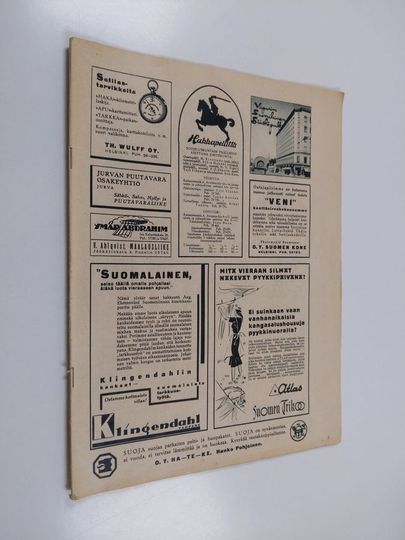 Hakkapeliitta 21/1934 : Suomen suojeluskuntajärjestön lehti