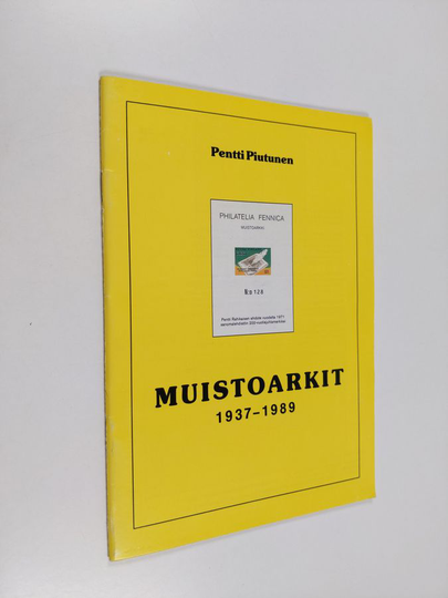 Suomen filatelistiliitto ym. : Muistoarkit 1937-1989