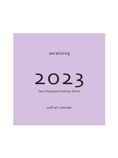 Wall art calendar 2023