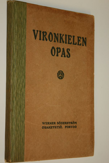 J. Aawik : Vironkielen opas ynnä lukemisto ja sanasto