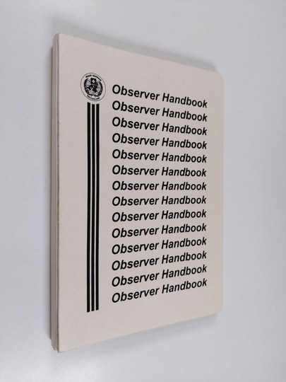 Observer handbook