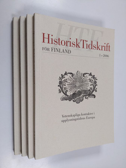 Historisk tidskrift för Finland 2006 (1-4)