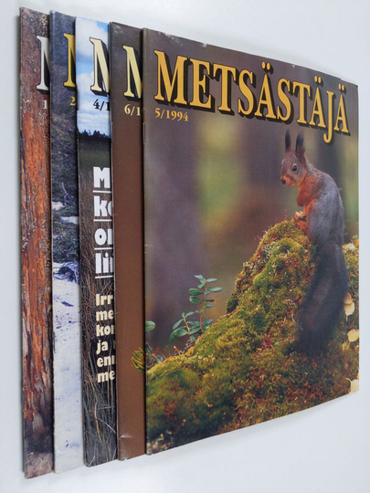 Metsästäjä 1-6 / 1994 (Numero 3 puuttuu)