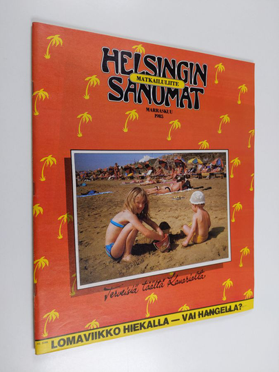 Helsingin Sanomat matkailuliite marraskuu 1985