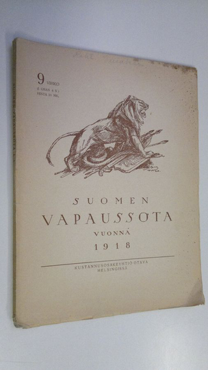 Suomen vapaussota vuonna 1918 9. vihko