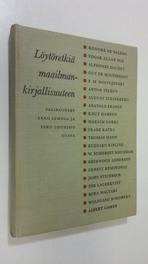 Eero Lemola : Löytöretkiä maailmankirjallisuuteen