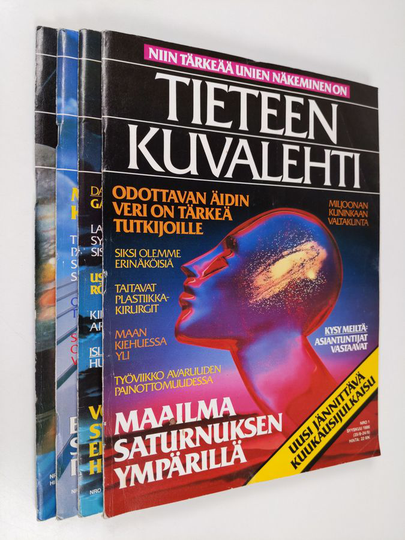 Tieteen kuvalehti 1986 1-4 (syyskuu - joulukuu)