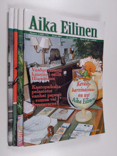 Aika Eilinen vuosikerta 2001 (no:t 1-4)