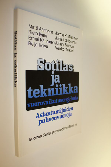 Matti Lappalainen (toim.) : Sotilas ja tekniikka : vuorovaikutusongelmia