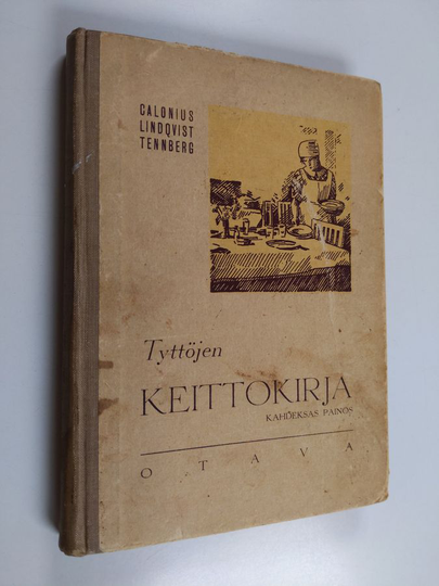 Sophie Calonius : Tyttöjen keittokirja : oppikirja tyttökoulujen kotitalousopetusta varten