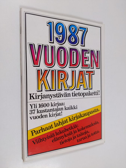 1987 Vuoden kirjat
