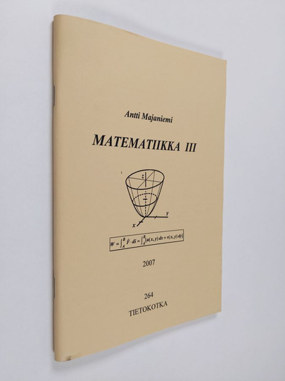 Antti Majaniemi : Matematiikka III