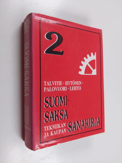 Jyrki K. Talvitie : Suomi-saksa : tekniikan ja kaupan sanakirja