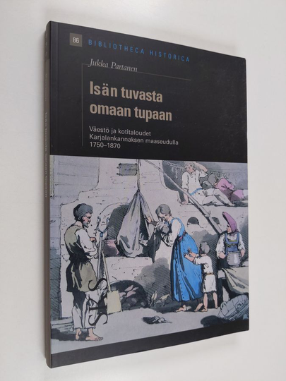 Jukka Partanen : Isän tuvasta omaan tupaan : väestö ja kotitaloudet Karjalankannaksen maaseudulla 1750-1870