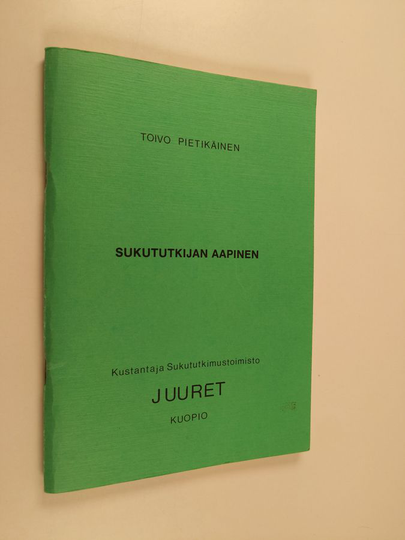Toivo Pietikäinen : Sukututkijan aapinen