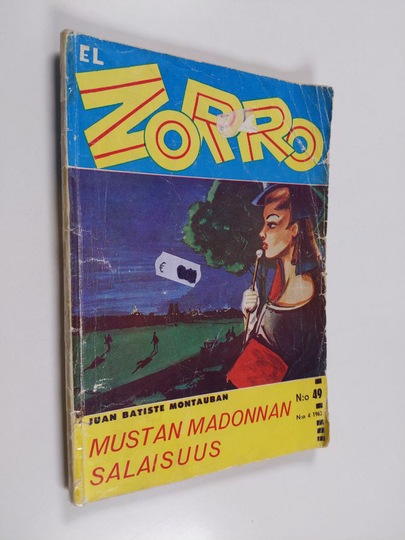 Juan Batiste Montauban : El Zorro nro 49 4/1962 : Mustan madonnan salaisuus