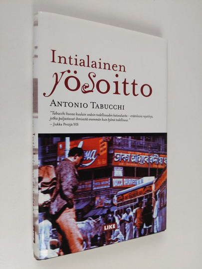 Antonio Tabucchi : Intialainen yösoitto