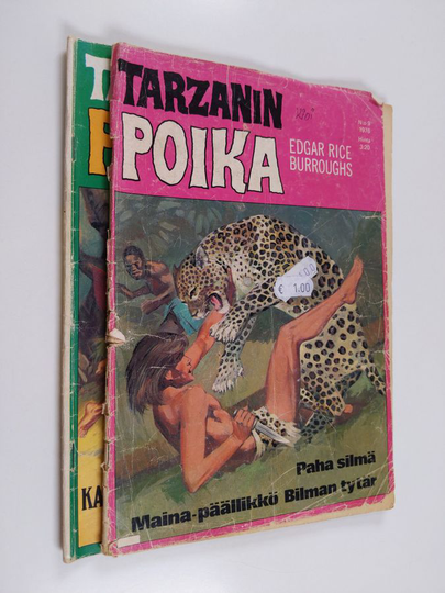 Edgar Rice Burroughs : Tarzanin poika 9 & 10/1976