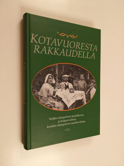 Antero Manninen : Kotavuoresta rakkaudella : neljän sukupolven muistikuvia ja kirjeenvaihtoa kuuden sukupolven saarihuvilasta