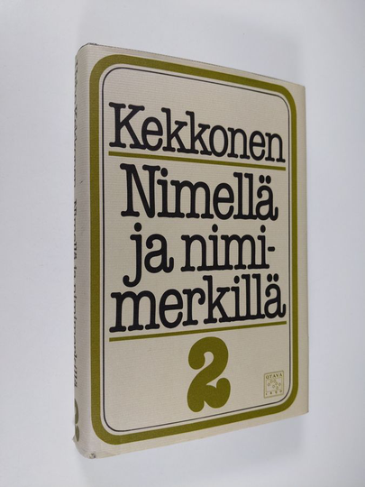 Urho Kekkonen : Nimellä ja nimimerkillä 2