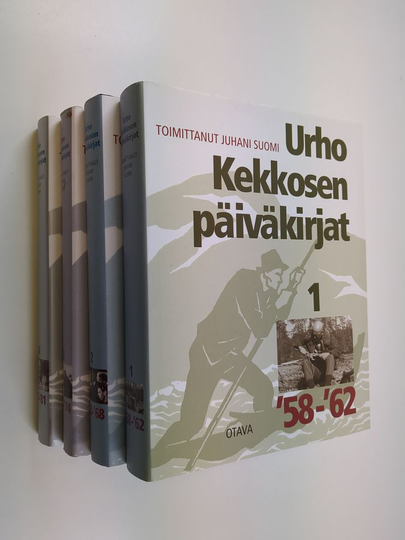 Juhani Suomi : Urho Kekkosen päiväkirjat 1-4