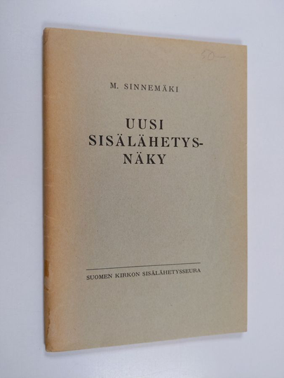 Maunu Sinnemäki : Uusi sisälähetysnäky