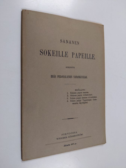 Sananen sokeille papeille