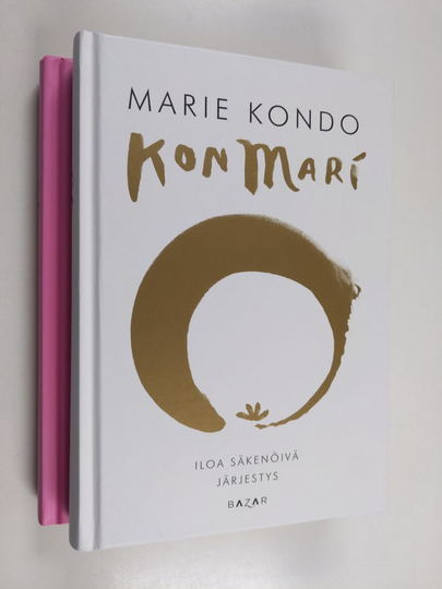 Marie Kondo : KonMari : Siivouksen elämänmullistava taika ; Iloa säkenöivä järjestys