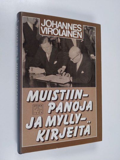 Johannes Virolainen : Muistiinpanoja ja myllykirjeitä