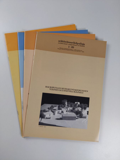 Arkkitehtuurikilpailuja 1-4/1989