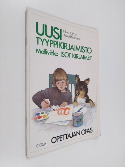 Hilkka Kajarto : Uusi tyyppikirjaimisto : Opettajan opas, Mallivihko, Isot kirjaimet