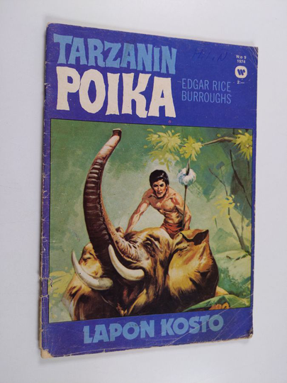 Edgar Rice Burroughs : Tarzanin poika 9/1974