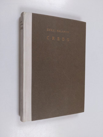 Erkki Melartin : Credo : aforismer : op. 150