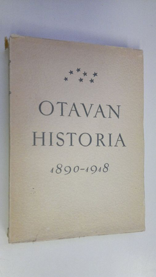 Rafael Koskimies : Otavan historia 1 osa, 1890-1918
