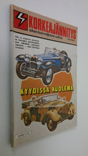 Korkeajännitys 20/1983 : Kyydissä kuolema