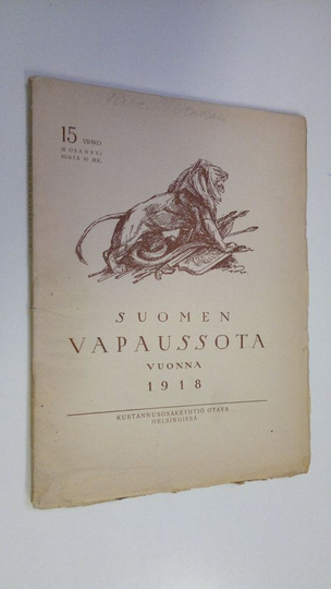 Suomen vapaussota vuonna 1918 15. vihko