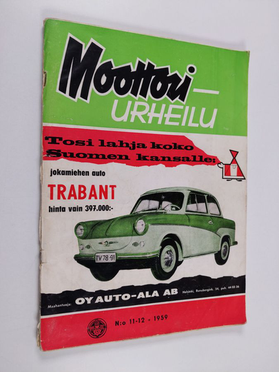 Moottoriurheilu nro 11-12/1959