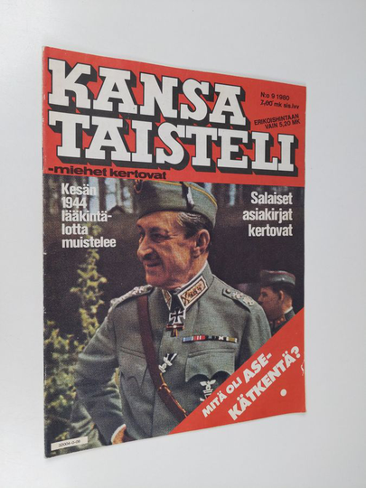 Kansa taisteli - Miehet kertovat 9/1980 : kuvauksia sotiemme tapahtumista