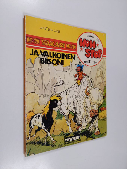 Derib : Yakari ja valkoinen biisoni