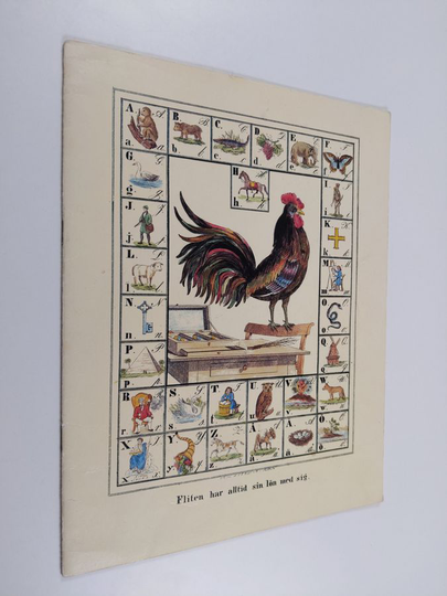 Anders Oldberg ym. : Hem-skolan : första cursen of Anders Oldberg, [text ur läseboken Hem-skolan av Anders Oldberg, 1842, som tillhört prins ...