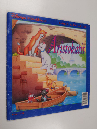Walt Disney : Aristokatit : Walt Disney musiikkisatu (ei kasettia)