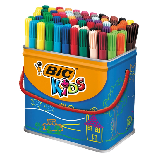 BIC Kids Visa Drum Tussikynät 84-setti