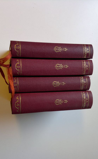 A. S. Puschkin : Ausgewählte werke in vier bänden 1-4: vol. 1. Gedichte ; vol. 2. Poeme Eugen Onegin ; vol. 3. Dramen Märchen ; vol. 4. Prosa
