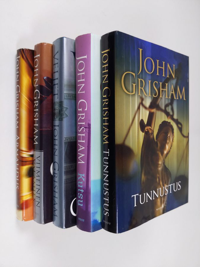 John Grisham : Grisham-paketti (5 kirjaa) : Tunnustus ; Kutsu ; Veljet ; Viimeinen valamies ;Armahdus